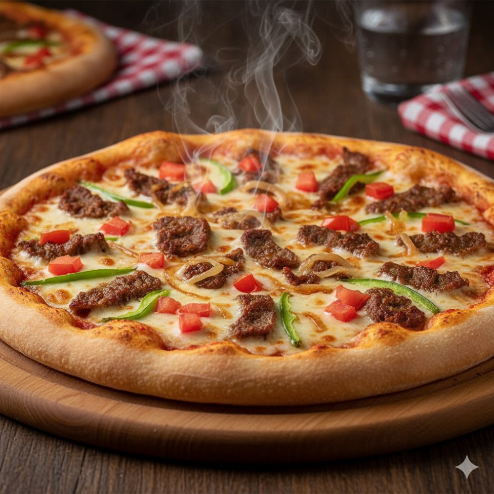Kavurmalı Pizza