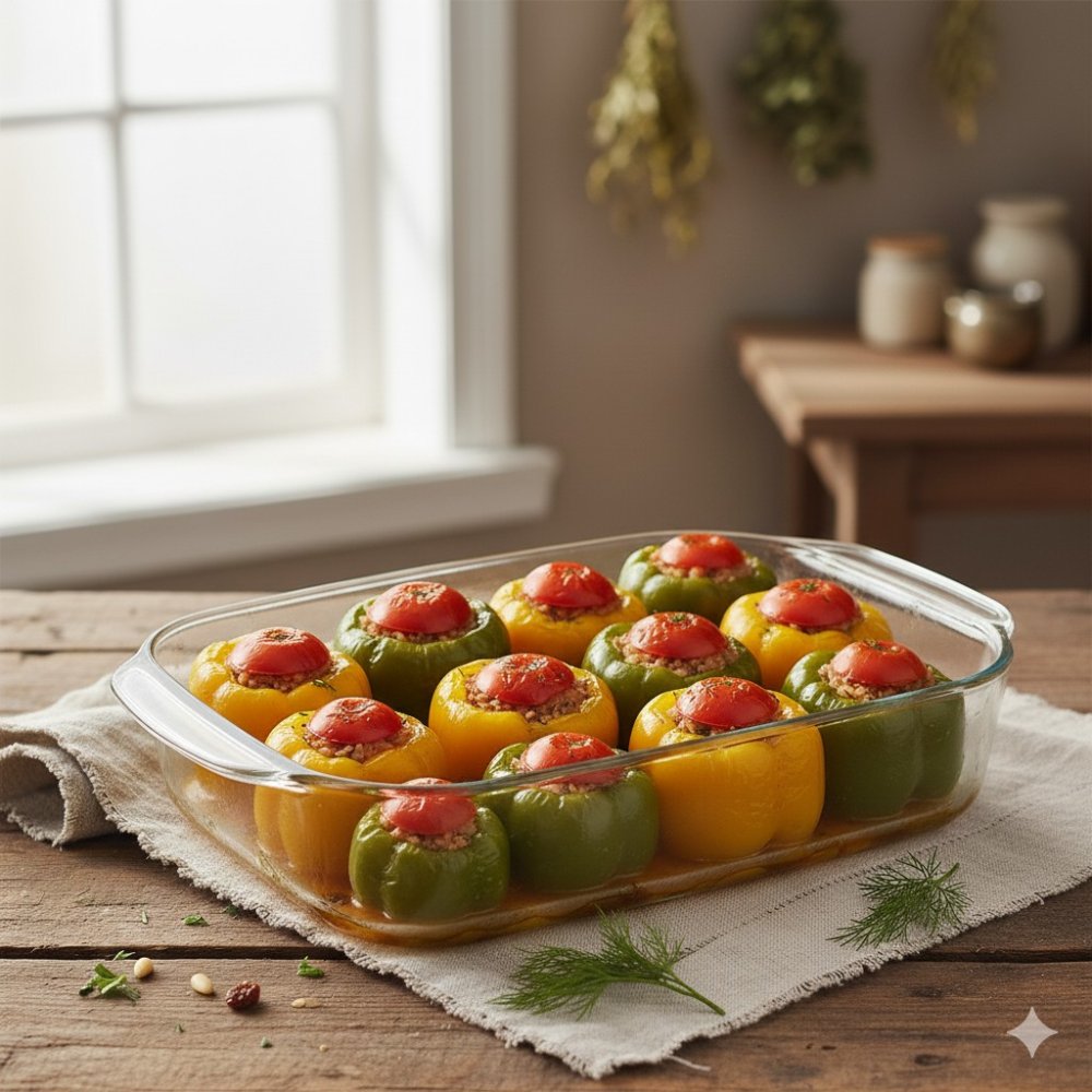 Zeytinyağlı Biber Dolması